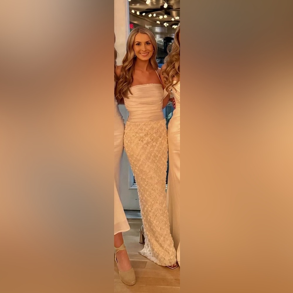 IVORY Majorelle gown